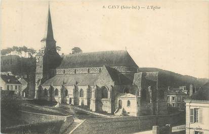 CPA FRANCE 76 "Cany, l'église"