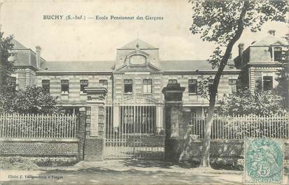 CPA FRANCE 76 "Buchy, école pensionnat des garçons"