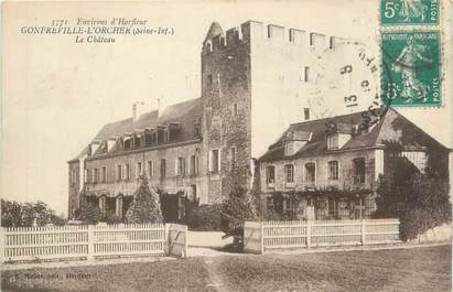 CPA FRANCE 76 "Gonfreville L'orcher, le château"