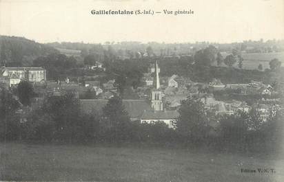 CPA FRANCE 76 "Gaillefontaine, vue générale"