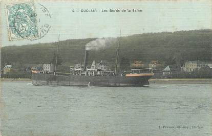 CPA FRANCE 76 "Duclair, les bords de la Seine"