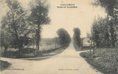 CPA FRANCE 76 "Foucarmont, route de Neufchâtel"