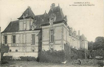 CPA FRANCE 78 "Gambais, le Château"