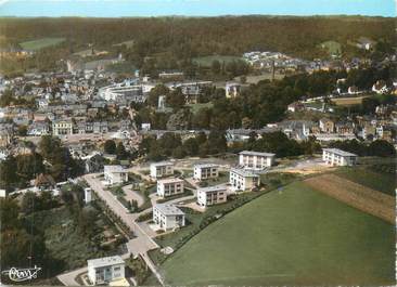 CPSM FRANCE 76 "Lillebonne, le toupin, vue aérienne"