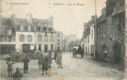 CPSM FRANCE 29 "Crozon, rue de Morgat"