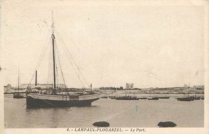 CPA FRANCE 29 "Lampaul Plouarzel, le port"