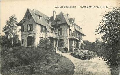 CPA FRANCE 78 "Clairefontaine, les Châtaigniers"