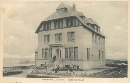 CPA FRANCE 29 "Carantec, hôtel Beauséjour"