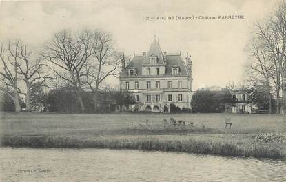 CPA FRANCE 33 "Arcins, château Barreyre"