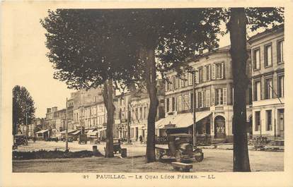 CPA FRANCE 33 "Pauillac, le quai Léon Périer"
