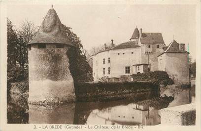 CPA FRANCE 33 "La Brede, le château de la Brède"