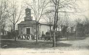 33 Gironde CPA FRANCE 33 "Cazeaux Bourg, l'église"