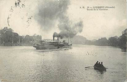 CPA FRANCE 33 "Lormont, bords de la Garonne"