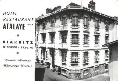 CPSM FRANCE 39 "Biarritz, hôtel restaurant Atalaye"