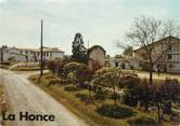 64 PyrÉnÉe Atlantique CPSM FRANCE 64 "La Honce, le bourg, mairie, école"