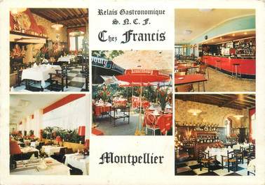 CPSM FRANCE 34 "Montpellier, chez Francis, relais gastronomique"