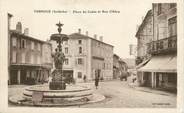 07 Ardeche / CPA FRANCE 07 "Vernoux, place du Cadet et rue Cibère"