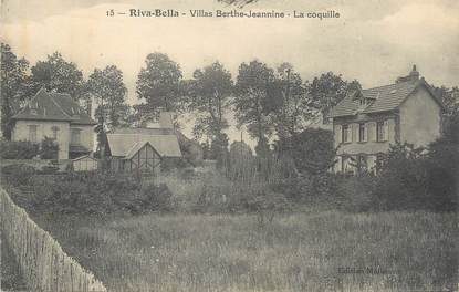 CPA FRANCE 14 "Riva Bella, villas Berthe Jeannine, la coquille"