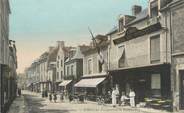 14 Calvado CPA FRANCE 14 "Ouistreham, l'hôtel des voyageurs et la grande rue"