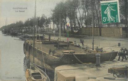 CPA FRANCE 14 "Ouistreham, le canal"