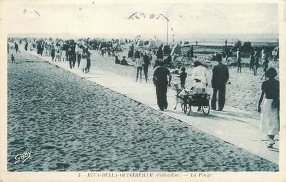 CPA FRANCE 14 "Riva Bella Ouistreham, la plage"