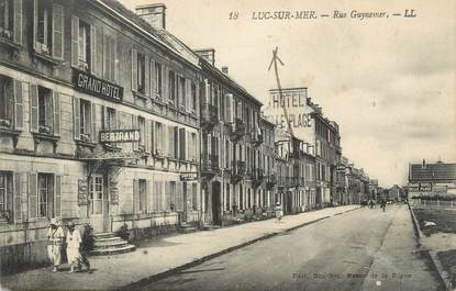 CPA FRANCE 14 "Luc sur Mer, rue Guyemer"