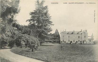 CPA FRANCE 85 "Saint Fulgent, le château"