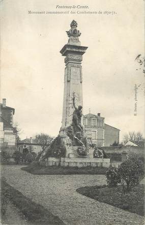 CPA FRANCE 85 "Fontenay Le Comte, Monument aux morts"