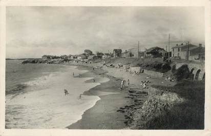 CPSM FRANCE 85 "Sion sur l'Océan, La petite plage et les chalets "