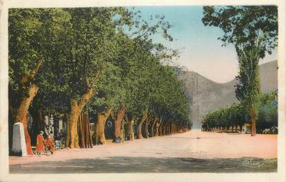 / CPA FRANCE 26 "Buis les Naronnies, place du Quinconce"