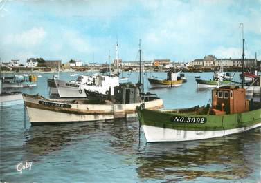 CPSM FRANCE 85 "Ile de Noirmoutier, l'Herbaudière, le port"