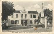 26 DrÔme / CPA FRANCE 26 "Livron, la mairie et le monument aux morts"