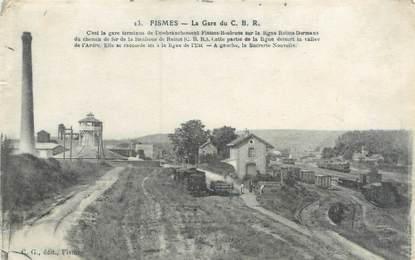 CPA FRANCE 51 "Fismes, la gare"