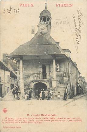 CPA FRANCE 51 "Vieux Fismes, ancien hôtel de ville"