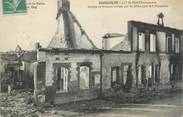 51 Marne CPA FRANCE 51 "Gourgançon, groupe de maisons brûlées par les allemands"