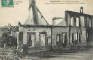51 Marne CPA FRANCE 51 "Gourgançon, groupe de maisons brûlées par les allemands"