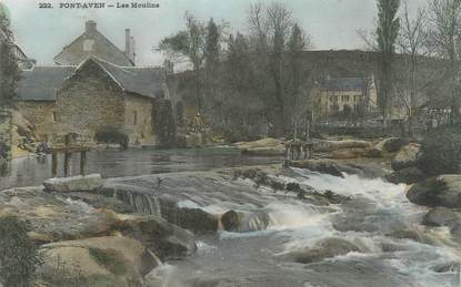 CPA FRANCE 29 "Pont Aven, les moulins"