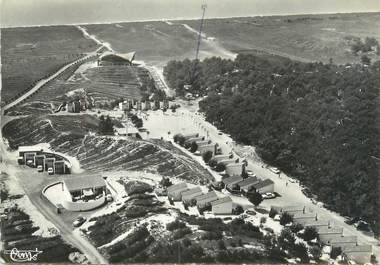 CPSM FRANCE 85 "Saint Jean de Monts, vue aérienne" / CAMPING