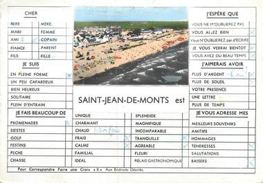 CPSM FRANCE 85 "Saint Jean de Monts"
