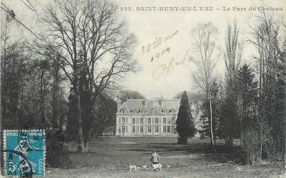 CPA FRANCE 60 "Saint Remy en l'Eau, le parc du château"