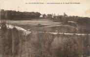 60 Oise CPA FRANCE 60 "La Villetertre, vue panoramique et la ligne Paris Dieppe"