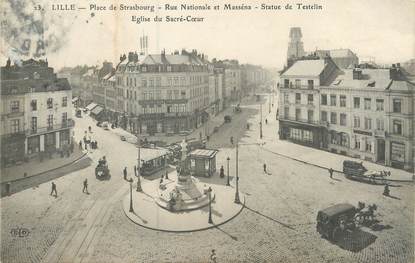 CPA FRANCE 59 "Lille, place de Strasbourg"