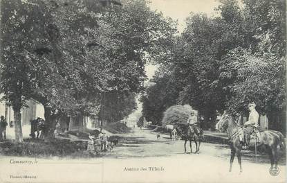 CPA FRANCE 55 "Commercy, avenue des Tilleuls"