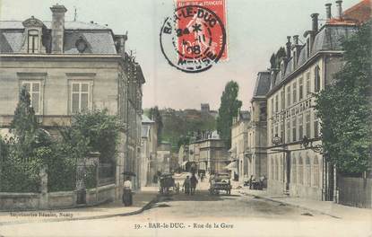 CPA FRANCE 55 "Bar Le Duc, rue de la gare"