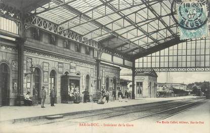 CPA FRANCE 55 "Bar Le Duc, intérieur de la gare"