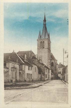 CPA FRANCE 52 "Chateauvillain, clocher de l'église Notre Dame"