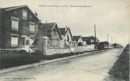 CPA FRANCE 91 "Epinay sur Orge, route de Longjumeau"