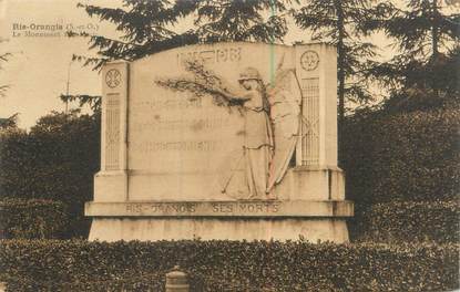 CPA FRANCE 91 "Ris Orangis, le monument aux morts"