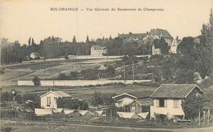 CPA FRANCE 91 "Ris Orangis, vue générale du sanatorium de Champrosay"