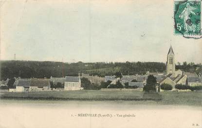 CPA FRANCE 91 "Mereville, vue générale"